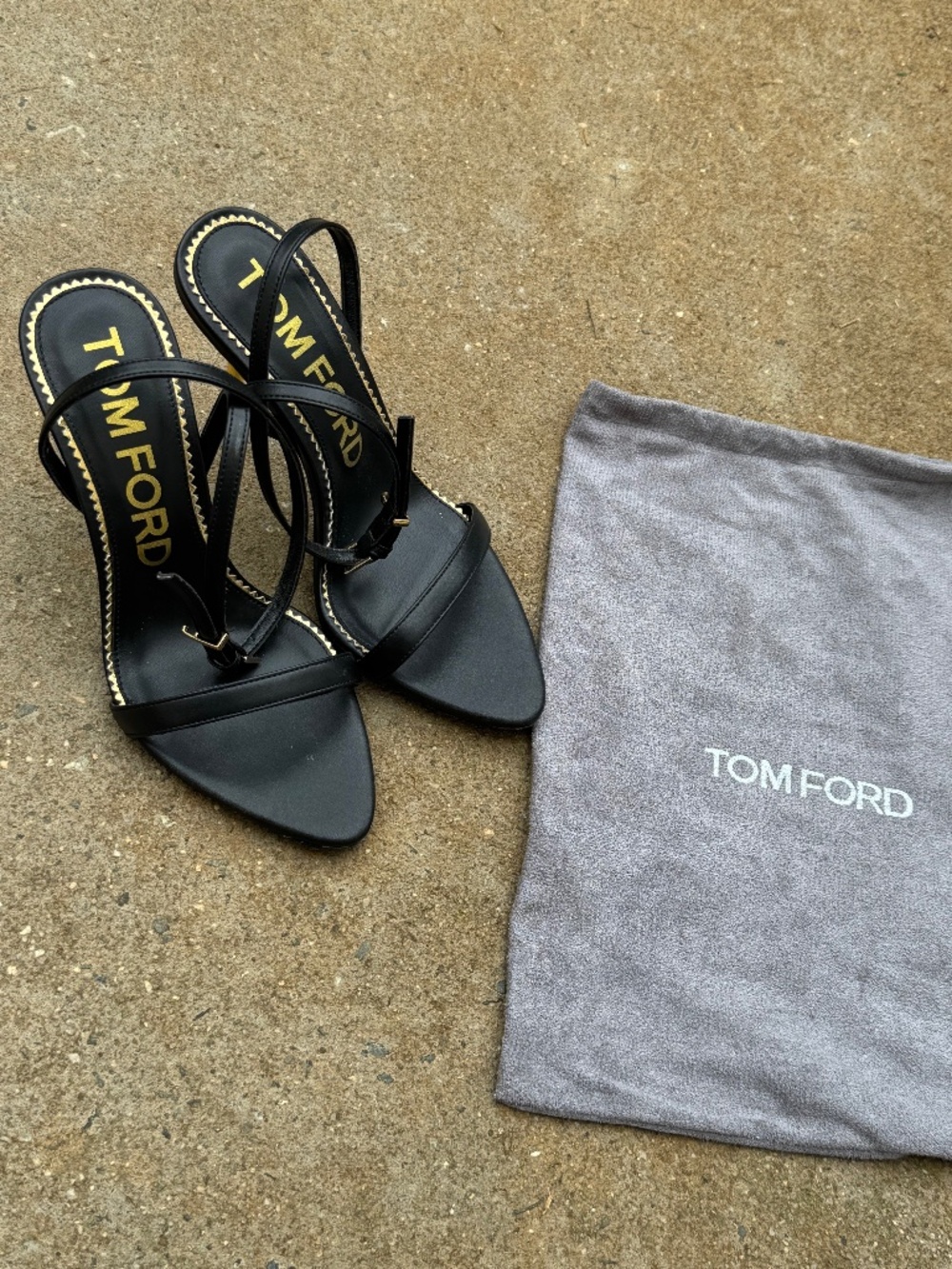 Tom Ford Leather Sandals